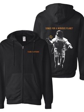 Tears for Fears "Songs for a Nervous Planet" Tour Hoodie Size XL New 80s